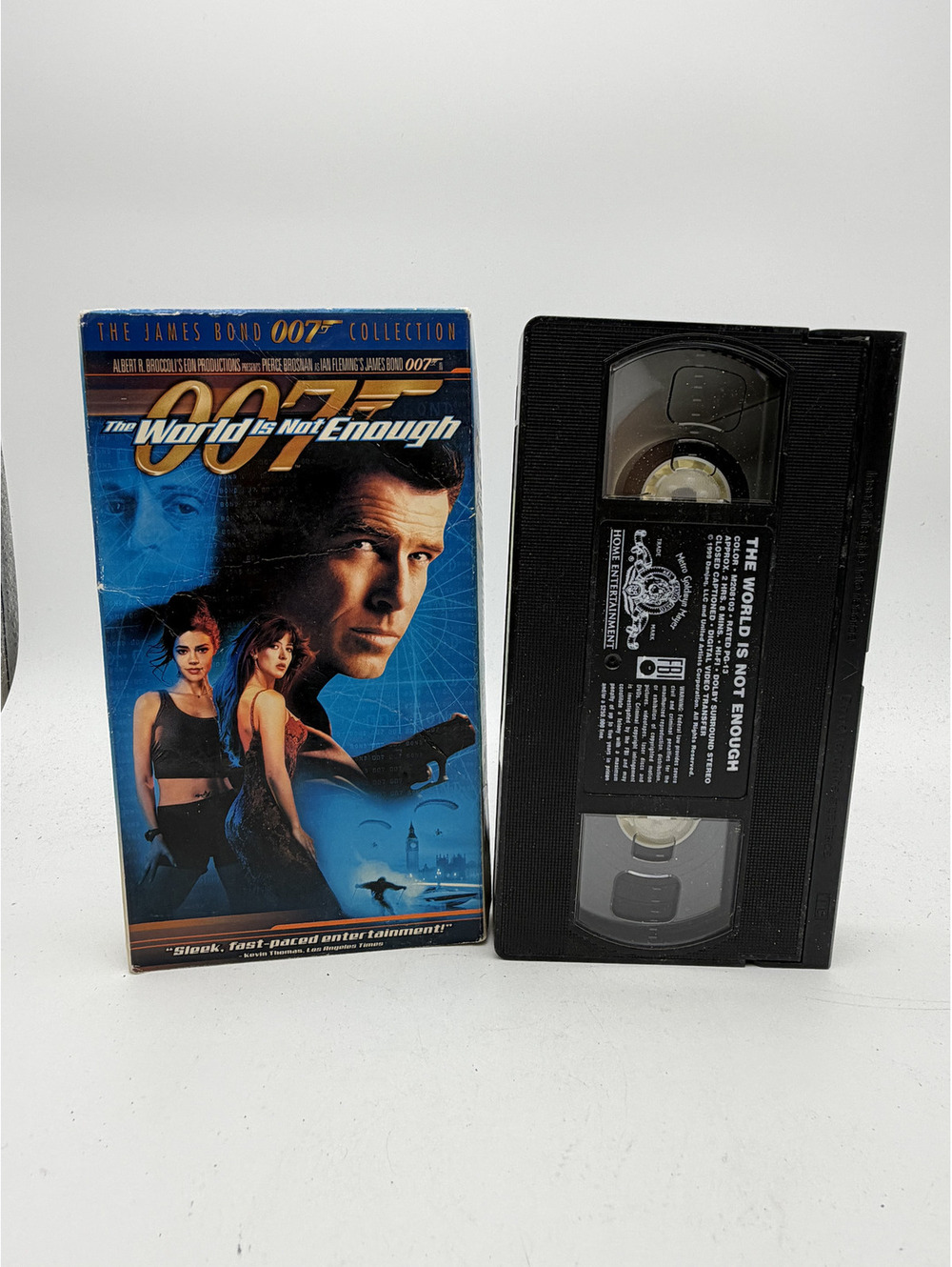 James Bond 007: The World Is Not Enough VHS Tape